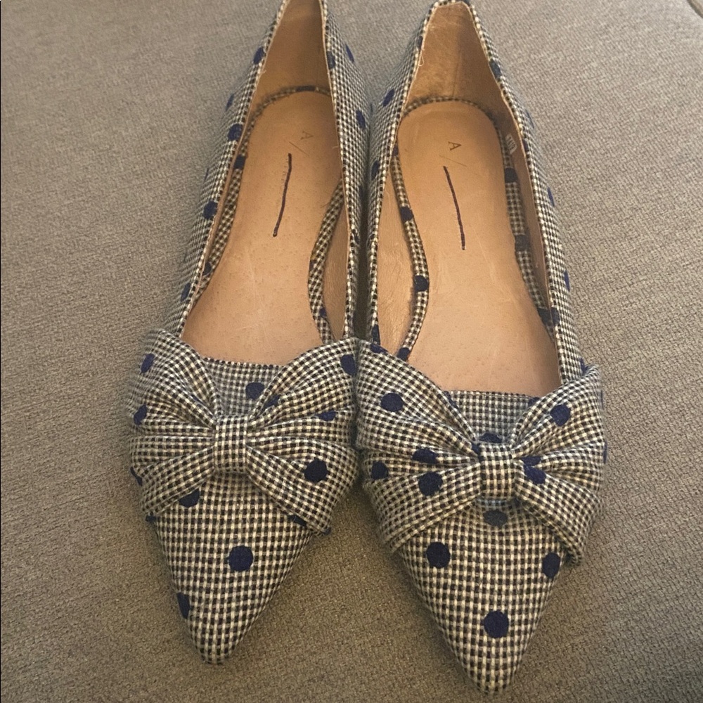 Anthropologie>Blake pointed toe flats Sz 7.5 - Picture 3 of 5